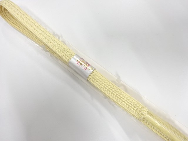 未使用品　正絹　手組帯締め